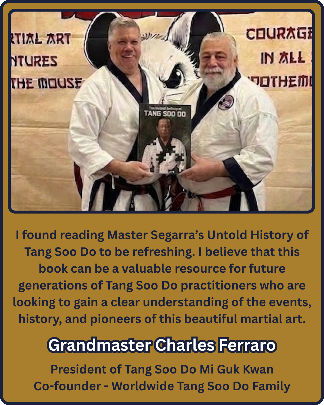 Grandmaster testimonial 6